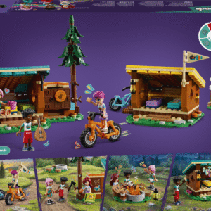 LEGO Friends Seikluslaagri mugavad majakesed - Image 2