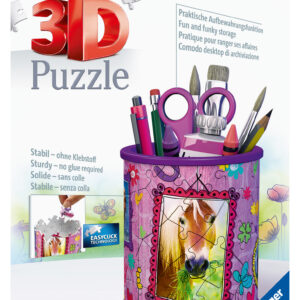 Ravensburger 3D pusle pliiatsitops Hobused