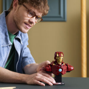 LEGO Marvel Iron Man MK4 büst - Image 2