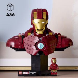 LEGO Marvel Iron Man MK4 büst - Image 7