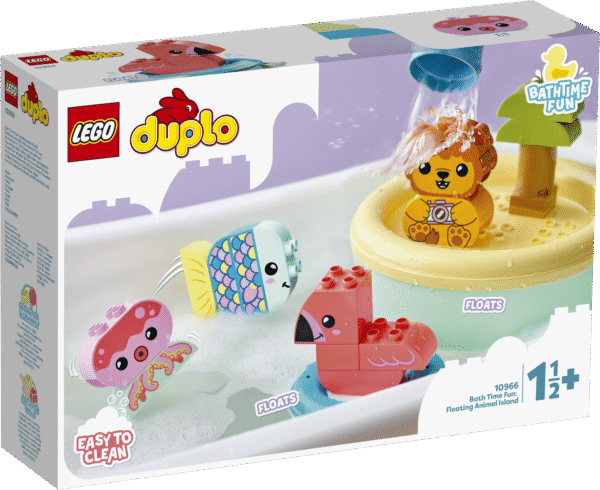 LEGO DUPLO vannimänguasi Ujuv loomade saar