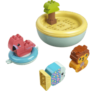 LEGO DUPLO vannimänguasi Ujuv loomade saar - Image 4
