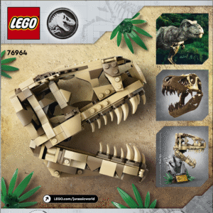 LEGO Jurassic World Dinosauruse Fossiilid: T. Rexi Pealuu - Image 3