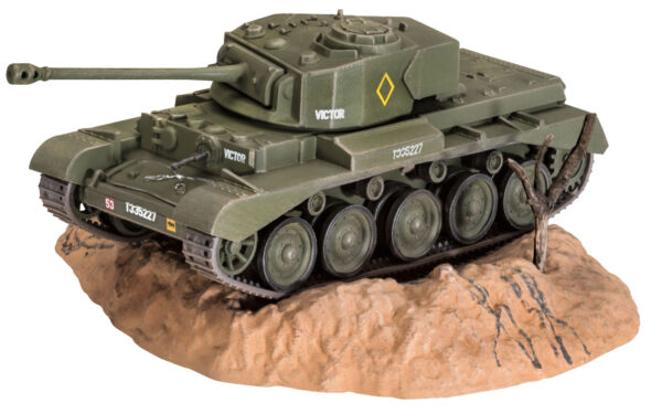 Revell  liimitav mudel tank A-34 komeet Mk.1 1:76