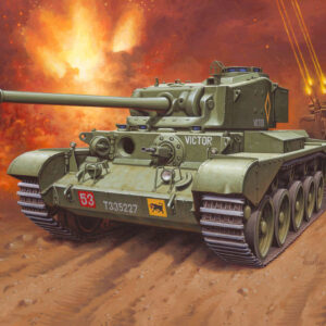 Revell  liimitav mudel tank A-34 komeet Mk.1 1:76 - Image 4