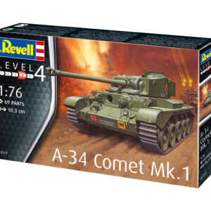 Revell  liimitav mudel tank A-34 komeet Mk.1 1:76 - Image 5