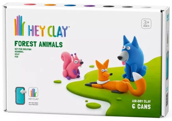 HEY CLAY voolimismass Metsloomade valik 1