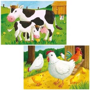 Ravensburger klotsipusle 6 tk Farm - Image 2