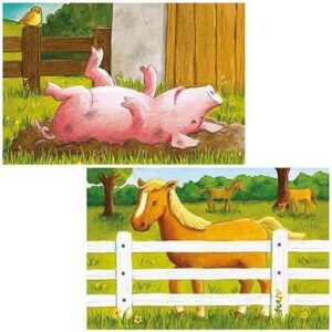 Ravensburger klotsipusle 6 tk Farm - Image 3