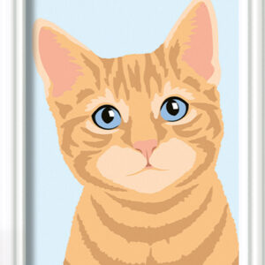 Ravensburger maalimine numbrite järgi Oranž Tabby - Image 2