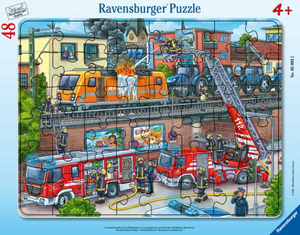 Ravensburger suur plaatpusle 48 tk Tuletõrje