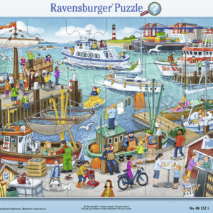 Ravensburger suur plaatpusle 24 tk Päev sadamas