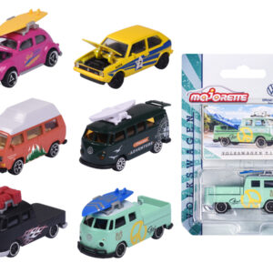Majorette premium autod VW originaal 6 erinevat
