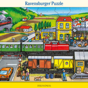 Ravensburger suur plaatpusle 41 tk Rongijaam