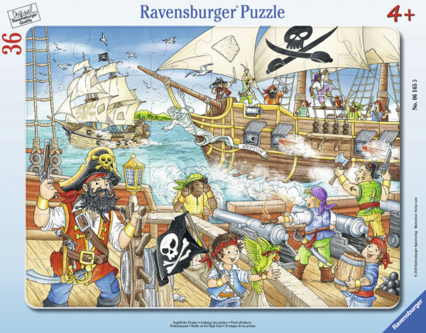 Ravensburger plaatpusle 36 tk Piraadilaev