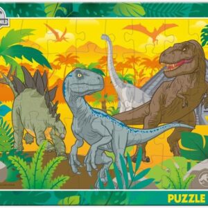 Dino suur plaatpusle Dinosauruste maailm