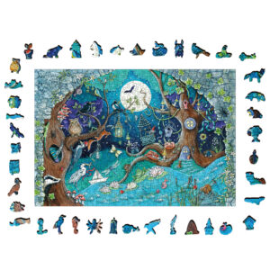 Ravensburger puidust pusle 500 tk Fantaasia mets - Image 3