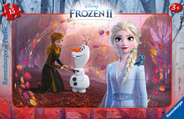 Ravensburger väike plaatpusle 15 tk Frozen 2