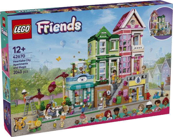 LEGO Friends Heartlake’i linna korterid ja kauplused