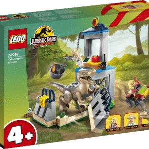 LEGO Jurassic World Velociraptori põgenemine