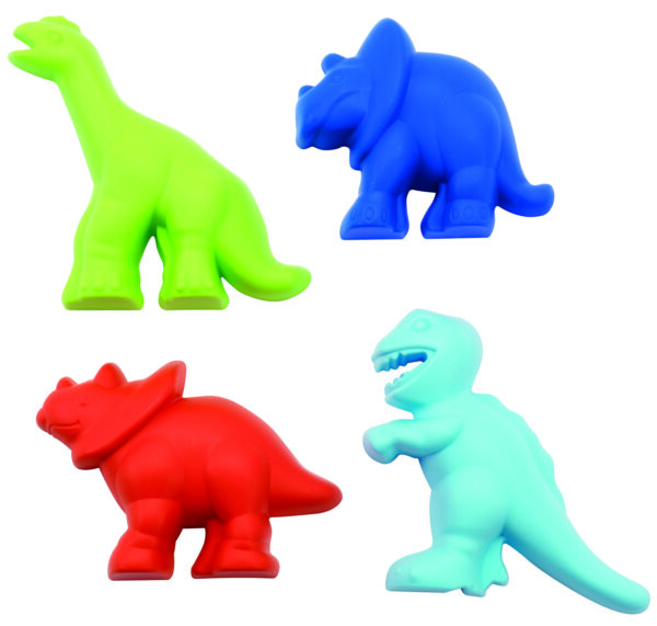 Ecoiffier liivavormid Dinosaurused 4 tk