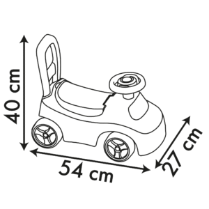 Smoby pealeistutav auto: Põrsas Peppa - Image 5