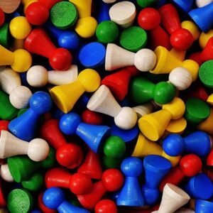 Ravensburger puidust lauamängu nupp