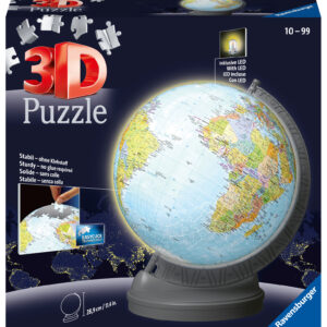 Ravensburger 3D puslepall valgustusega 540 tk Gloobus