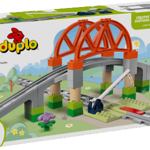 LEGO DUPLO Rongisilla ja -rööbaste laienduskomplekt