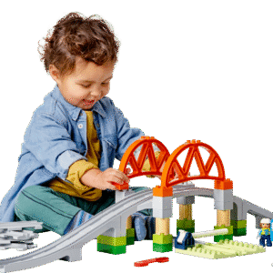 LEGO DUPLO Rongisilla ja -rööbaste laienduskomplekt - Image 4