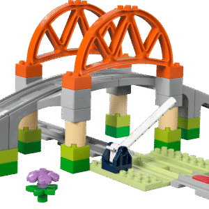 LEGO DUPLO Rongisilla ja -rööbaste laienduskomplekt - Image 5
