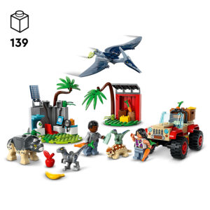 LEGO Jurassic World Dinosaurusebeebide Päästekeskus - pilt 3