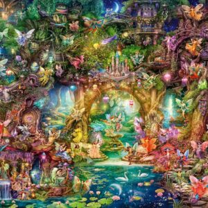 Ravensburger pusle 4000 tk Haldjate salajane elu - Image 2