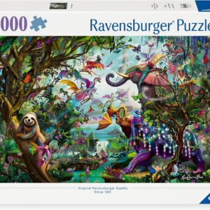 Ravensburger pusle 4000 tk Troopika draakonid