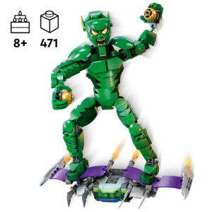 LEGO Marvel Green Goblini ehitusfiguur - Image 2