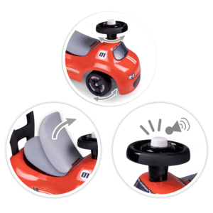 Smoby pealeistutav auto - punane - Image 2