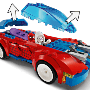 LEGO Super Heroes Spider-Mani võidusõiduauto ja Venom Green Goblin - Image 5