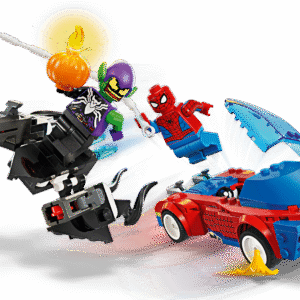 LEGO Super Heroes Spider-Mani võidusõiduauto ja Venom Green Goblin - Image 6