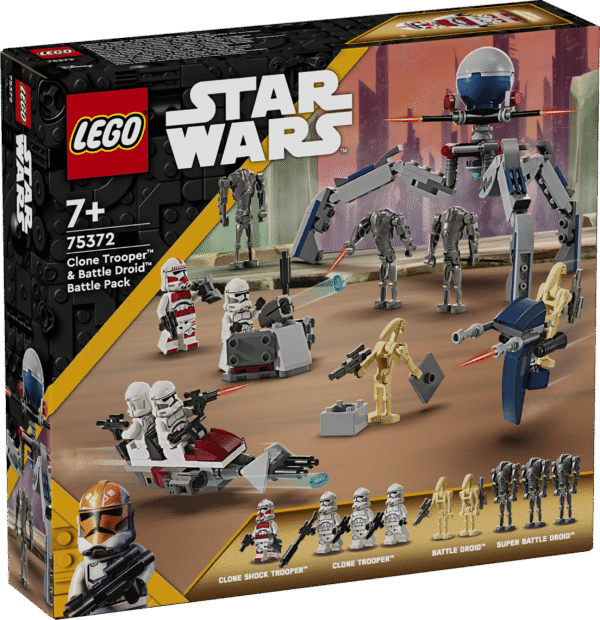 LEGO Star Wars Clone Trooper-i ja Battle Droid-i lahingukomplekt