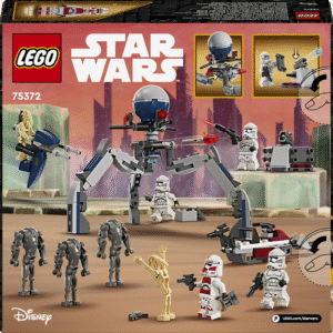 LEGO Star Wars Clone Trooper-i ja Battle Droid-i lahingukomplekt - Image 4
