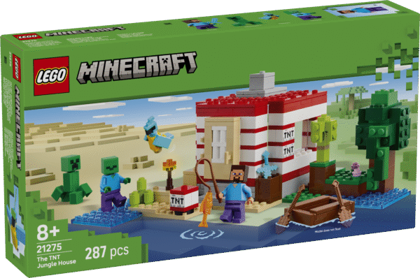 LEGO Minecraft TNT džunglimaja