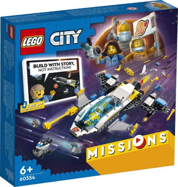 LEGO City Marsi uurimise kosmosemissioonid
