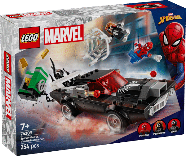 LEGO Super Heroes Spider-Man vs. Venomi muskelauto