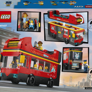 LEGO City Punane kahekordne turistibuss - Image 6