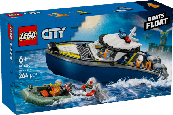 LEGO City Ujuva politseipaadi tagaajamine