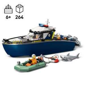 LEGO City Ujuva politseipaadi tagaajamine - Image 2