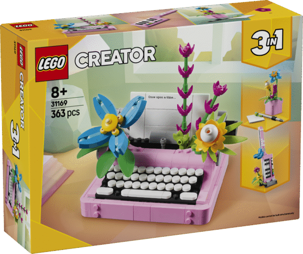 LEGO Creator Kirjutusmasin lilledega
