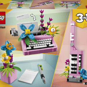 LEGO Creator Kirjutusmasin lilledega - Image 5
