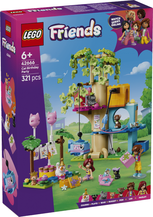 LEGO Friends Kassi sünnipäevapidu ja puuonn