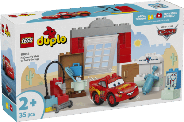 LEGO DUPLO Mcqueeni külaskäik doci garaaži